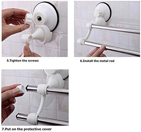BOCbco Towel Rail Wall Mounted Self-Adhesive 1