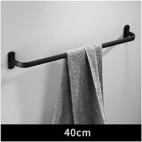 BOCbco Black Towel Rail 4050Cm Wall Mounted