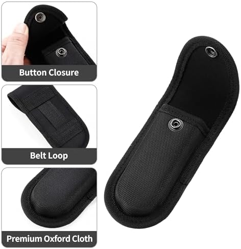 Timsec 2Pcs Nylon Knife Sheath with Snap Closure 1