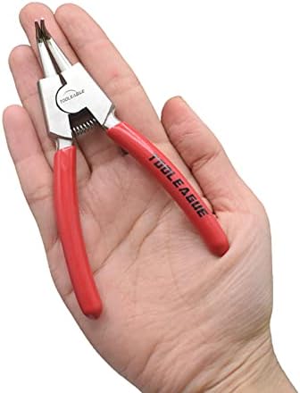 TOOLEAGLE 4 Pcs Snap Ring Pliers Set Heavy Duty