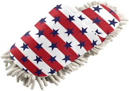 Sinestour Mop Slippers with Microfiber Pads for Floor Cleaning