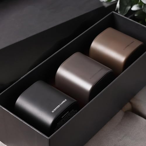 Set of 3 Scented Soy Candles Gift Set 1