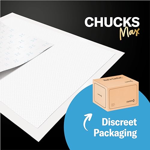 Curera CHUCKS MAX 3XL Bed Pads 400 Lbs 20 Pads