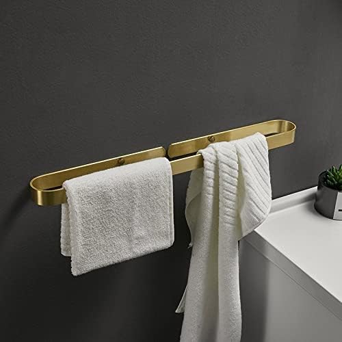 TYZK 30cm Brushed Gold Towel Holder