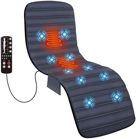 COMFIER Heated Massage Mat with 10 Motors Heat