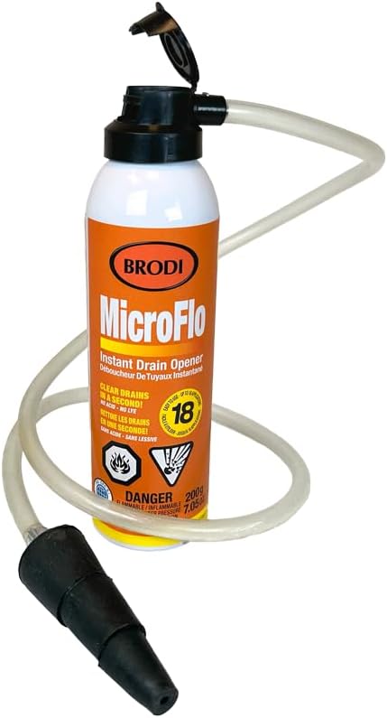 Brodi MicroFlo Drain Unblocker for AC and Heat Exchangers
