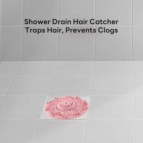 LERAO 3PCS Shower Drain Hair Catcher Set