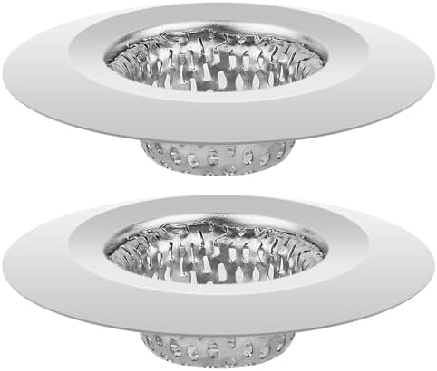 ChefBee 2PCS 122 Stainless Steel Drain Strainer for Bath Shower RV