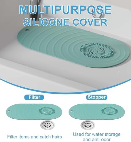TAPPOP Hair Catcher 2 Pack for Shower Drain