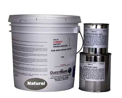 QuestMark 2128 Sub-Zero Epoxy Floor Patch - 2 Gallon Natural