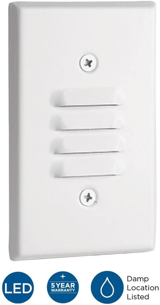 Progress Lighting P660003-028-30K White Step Light