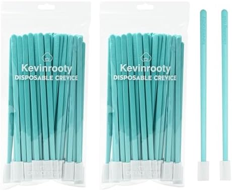 100PCS Disposable Crevice Brush Tool Kit Blue