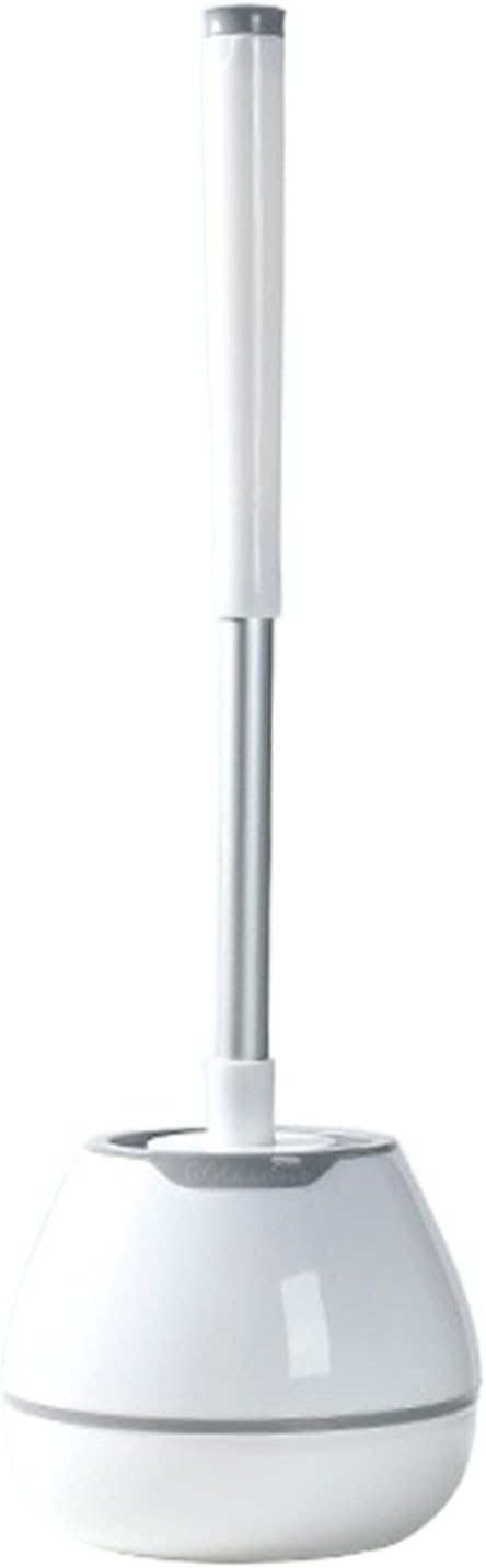 KIZQYN Toilet Brush Set with Soft Hair and Long Handle