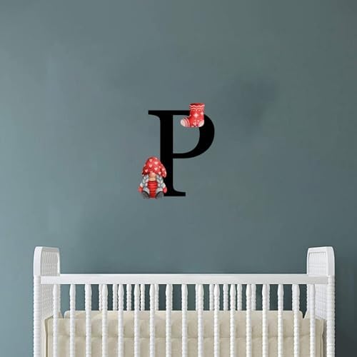 Wodevor 22 Inch Reusable Red P Quote Wall Decal