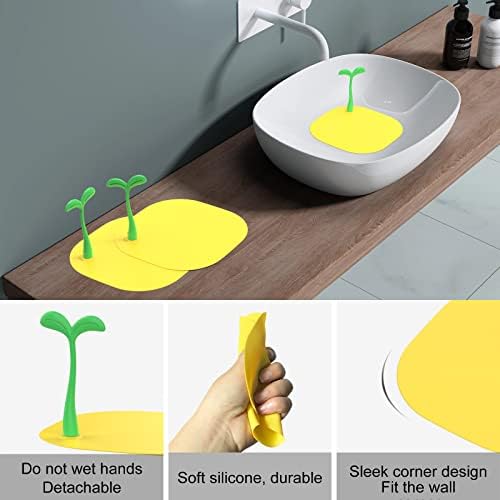 MoriAction Floor Drain Cover 14x14cm Silicone Hair Catcher