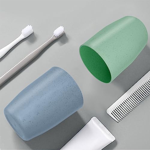 4 Pcs Modern Toothbrush Cup Holder for Home and Travel
