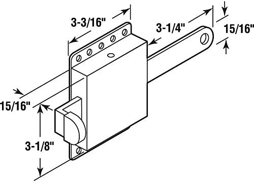Prime-Line GD 52118 Inside Deadlock Security Lock
