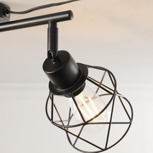 Vivihobb Dimmable 4 Light Plug-in Ceiling Light