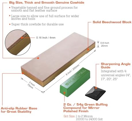 SHARPAL 162-204N Dual Grit Diamond Whetstone Kit