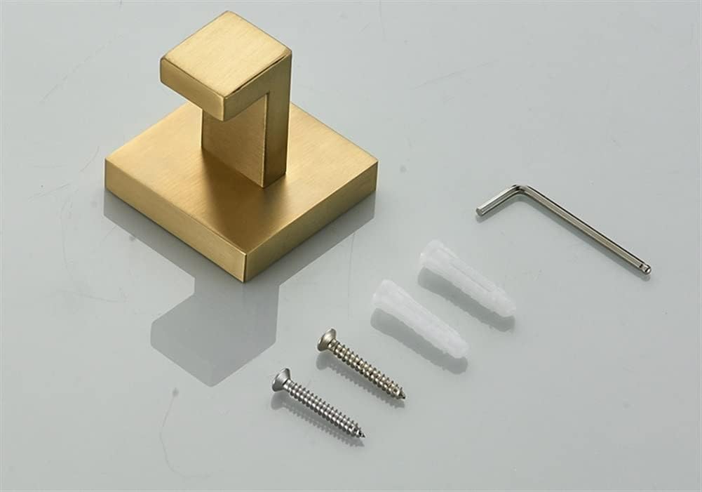 BOCbco Brushed Gold Towel Rail Hardware Set 1