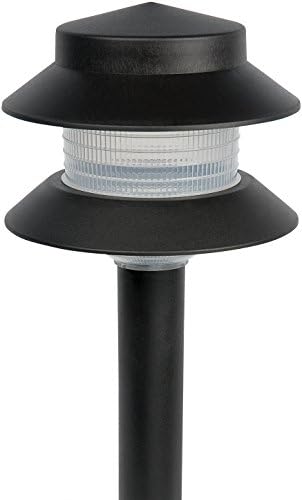 Paradise Plastic Path Stake Light 4 Pack Black