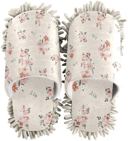 Kigai Microfiber Slippers with Bohemian Flowers