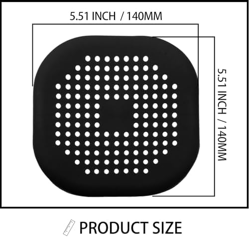 Seimneire 2 Pack 55 Inch Drain Hair Catcher