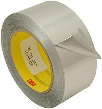 3M 425 Aluminum Masking Tape Roll 3in Wide