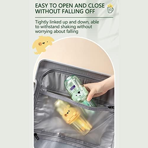 VIVIANYO HD Portable Toothbrush Holder for Kids Green