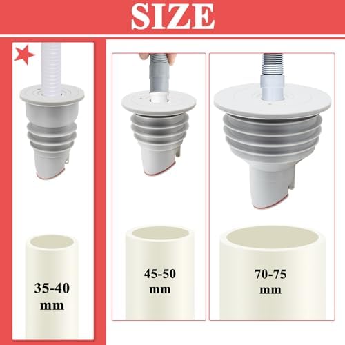 Niuohoy Washing Machine Drain Hose Seal 35-40mm