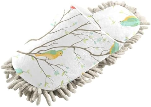 Sinestour Mop Slippers for Floor Cleaning