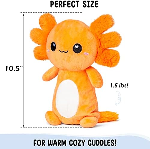 Happy Fuel Axolotl Microwavable Heating Pad 1