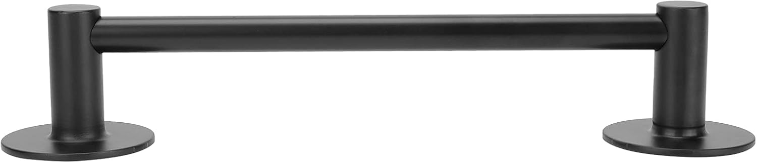 BOCbco Black Towel Rail Wall Mounted