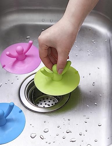 AKOAK Green Human-Shaped Floor Drain Plug 1