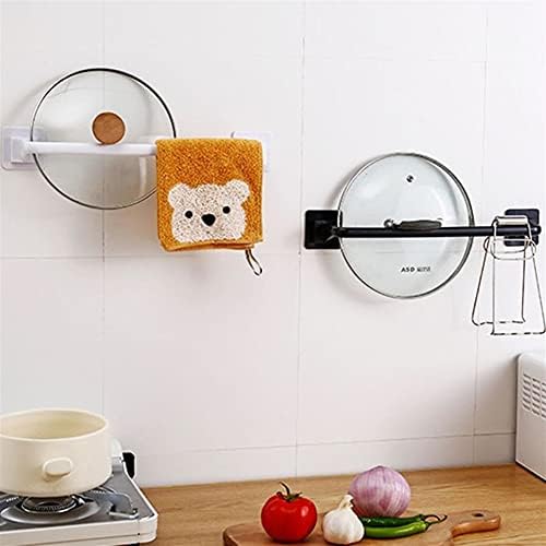 BOCbco Black Self-Adhesive Towel Rail
