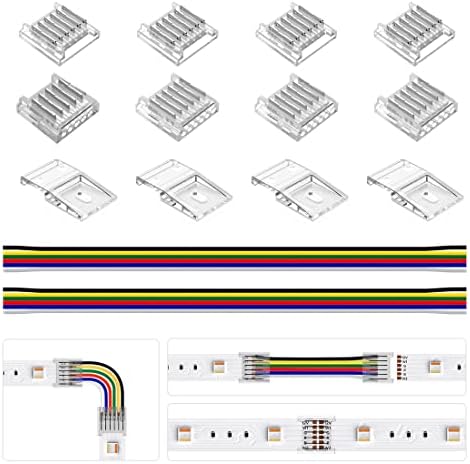 BTF-LIGHTING SMD 6 Pin 12mm LED Strip Connector Kit