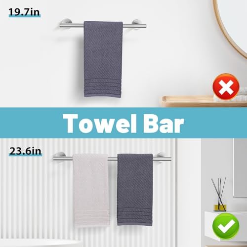 10-Piece Brushed Nickel Bathroom Hardware Set