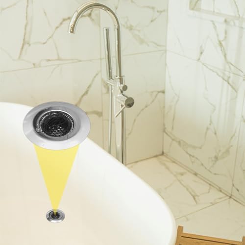 ChefBee 2PCS 122 Stainless Steel Drain Strainer for Bath Shower RV