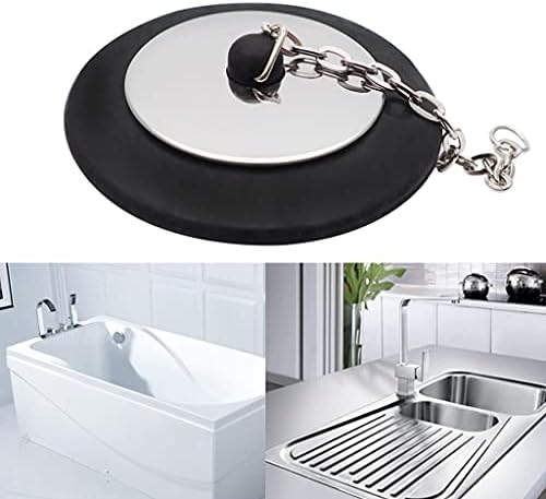 Rubber Choke Drain Stopper with Chain 1PC