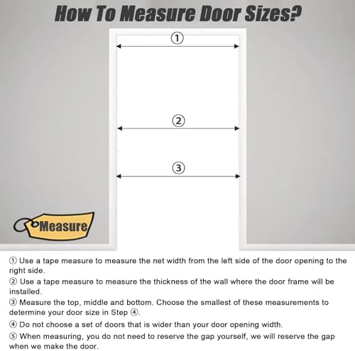Custom Size Swinging Door with Auto-Closing Mechanism