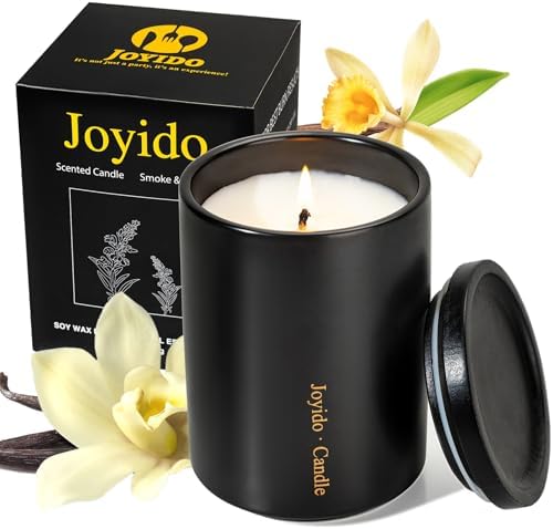 Joyido 14OZ Smoke Vanilla Aromatherapy Candle 1
