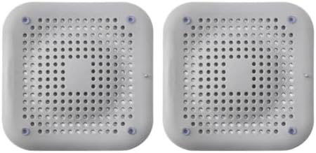 Surakey 2 Pieces Shower Drain Hair Catcher with Suction Cups