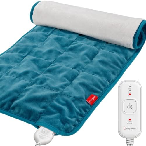 Comfytemp Weighted Heating Pad for Back Cramps 1