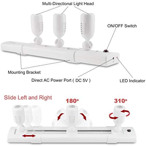 BIGLIGHT Dimmable LED Track Light with Remote Control