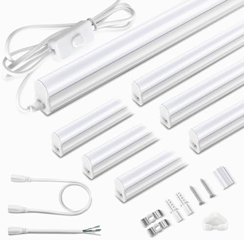 Pak 4FT LED Shop Light 6-Pack Cool White 2300LM