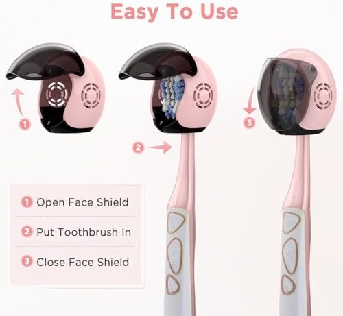 Frekare Helmet Toothbrush Covers 4 Pack