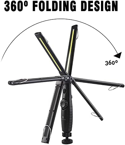 Dr Prepare LED Work Light with 360 Folding and Magnetic Base