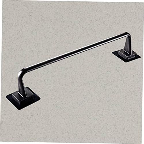 Jojofuny Plastic Towel Bar No Drill Bathroom Holder