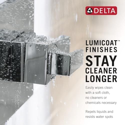 Delta H2Okinetic Handheld Shower Head Brushed Nickel