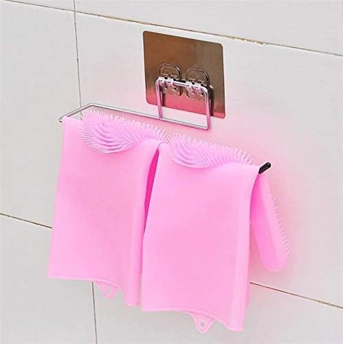 XENOTY Stainless Steel Towel Bar with Magic Adhesive Pad